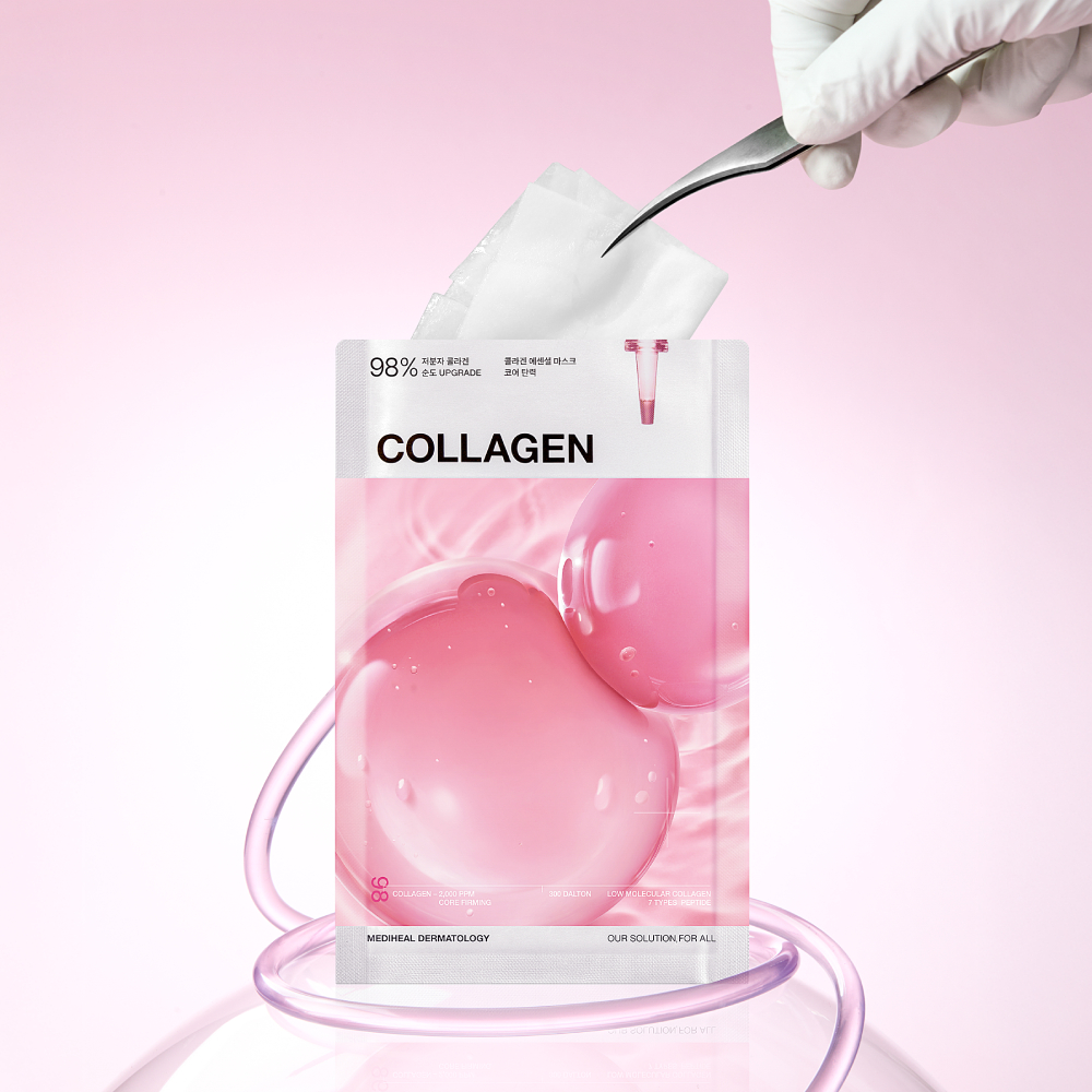 プランエス　MEDIHEAL COLLAGEN ESSENTIAL MASK コラーゲン エッセンシャルマスク（10P） ｜MEDIHEAL公式